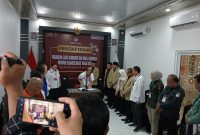 Proses pendaftaran SDK-JSM di KPU Sulbar
