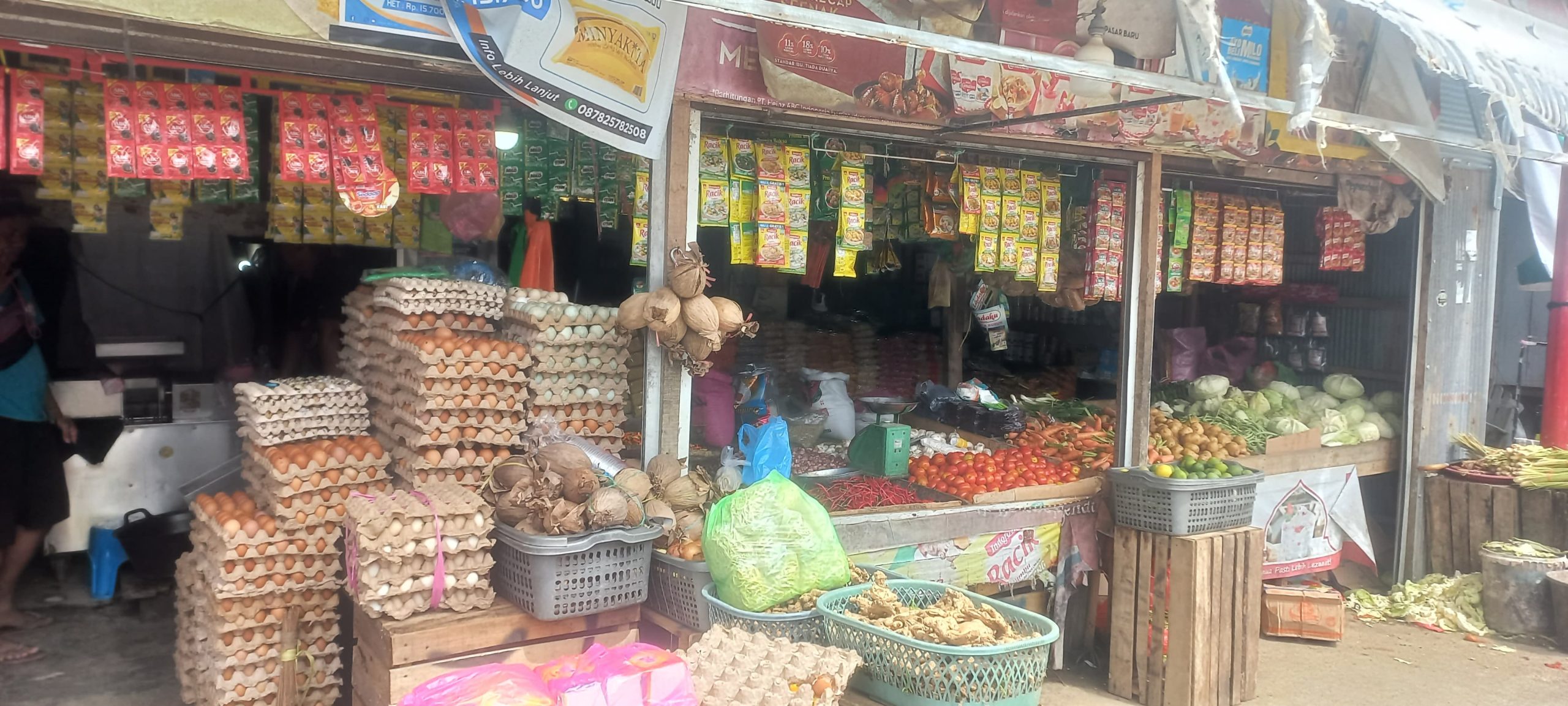 Kios AAN di pasar regional Mamuju, Milik saudara Jamaluddin pedagang di pasar regional mamuju. Dok. Suarasulbar.id
