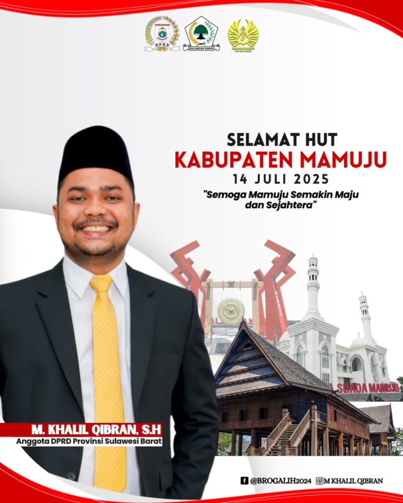 M Khalil Gibran Anggota DPRD Provinsi Sulawesi Barat