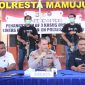 konferensiperss Oleh Kapolresta Mamuju, Kombes Pol Ferdyan Indra fahmi