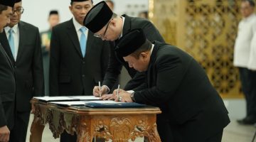 Menteri Imipas Lantik Dirjen Imigrasi serta Staf Ahli Menteri Bidang Pelayanan Publik dan Reformasi Hukum
