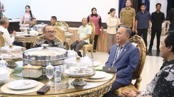 Gubernur Suhardi Duka Terima Kunjungan Wamen HAM, Bahas Kondisi Sosial dan Stabilitas Daerah