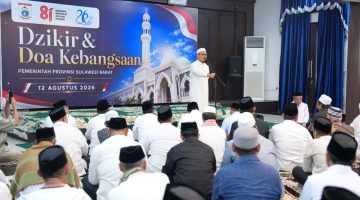 Sambut HUT ke-81 RI, Pemprov Sulbar Doakan Indonesia Makin Makmur dan Berkeadilan